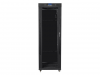 SZAFA INSTALACYJNA RACK STOJĄCA 19 37U 600X800 CZARNA DRZWI SZKLANE LCD LANBERG (FLAT PACK)